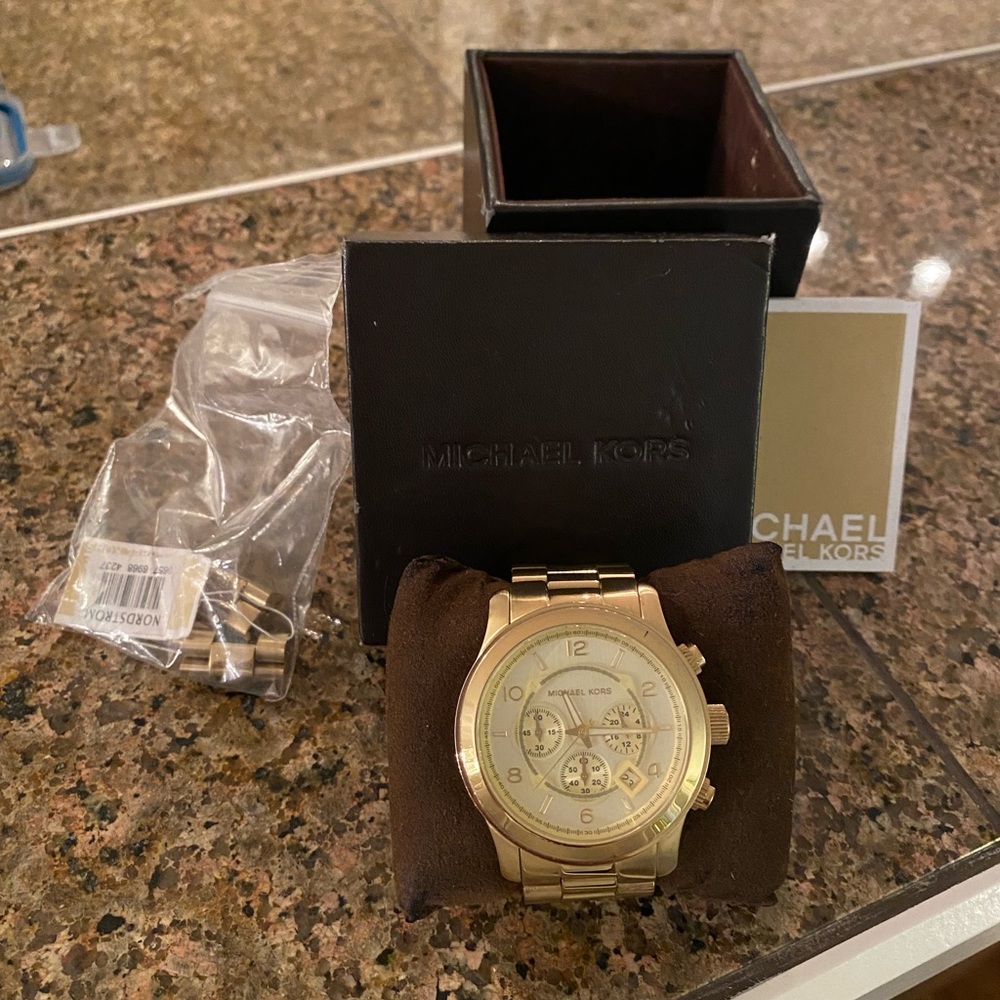 Michael Kors | Runway Gold-Tone Watch | 38mm